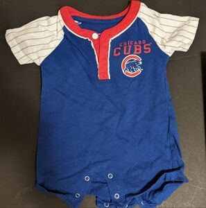 Chicago Cubs Genuine Merchandise Infant Onsie - Blue and Red
